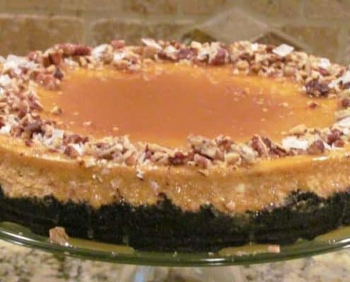 Pumpkin-Orange Cheesecake