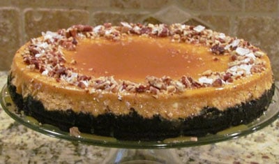 Pumpkin Orange Cheesecake