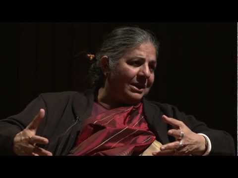 Video thumbnail for youtube video Conversation with Vandana Shiva | Underwood Gardens