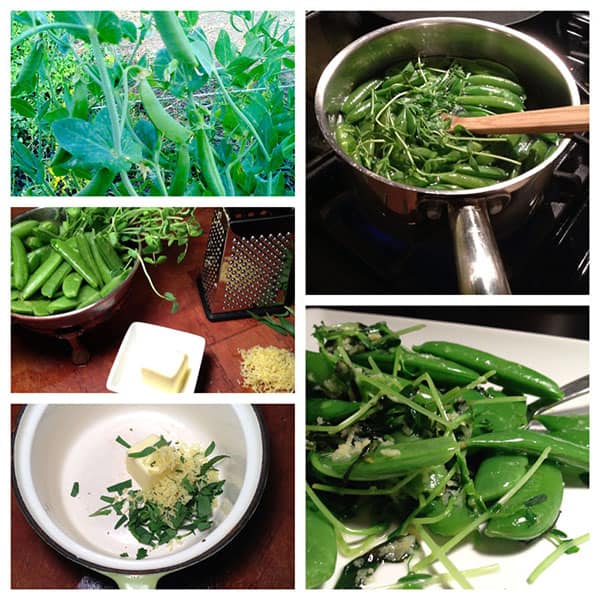 quick snow peas with lemon herb dressing quick snow peas with lemon herb dressing