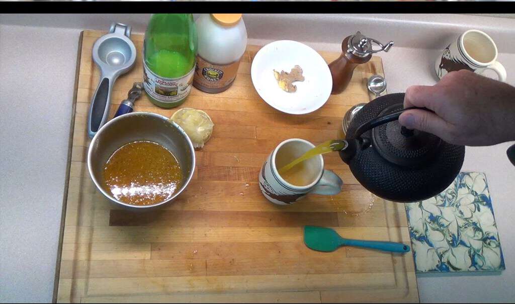 Honey Lemon Ginger Turmeric Cold Killer