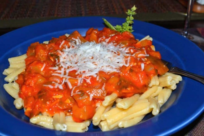 Fresh Sicilian Eggplant and Tomato Sauce
