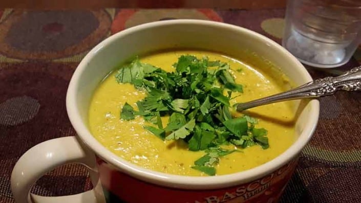Spiced Cauliflower Soup Spiced Cauliflower Soup