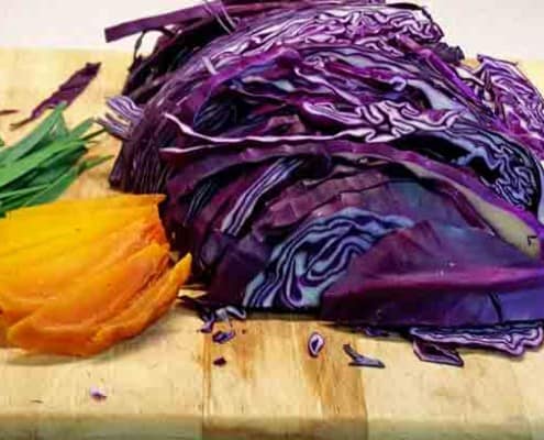 Chipotle-Cillantro Coleslaw Ingredients