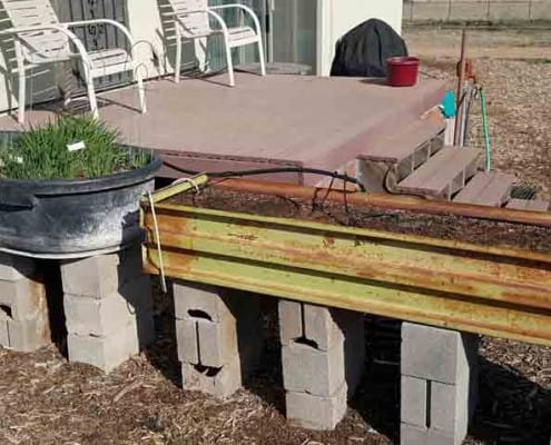 Growing Bed Moved