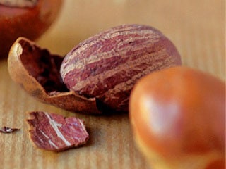 Shea nuts in the shell Shea nuts in the shell