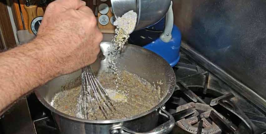 Stirring the Polenta